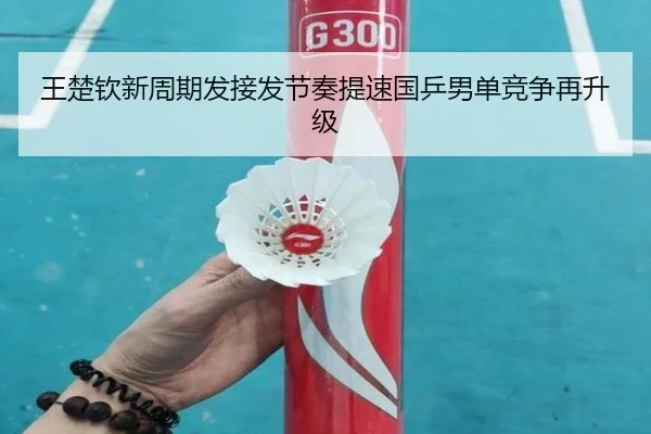 王楚钦新周期发接发节奏提速国乒男单竞争再升级