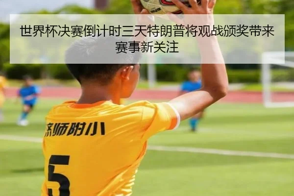 世界杯决赛倒计时三天特朗普将观战颁奖带来赛事新关注