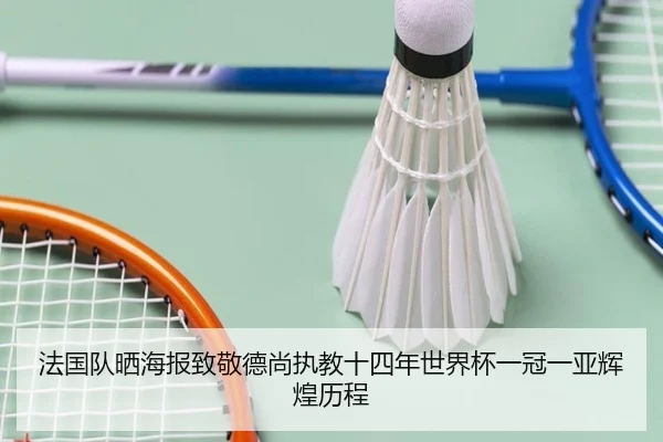 法国队晒海报致敬德尚执教十四年世界杯一冠一亚辉煌历程